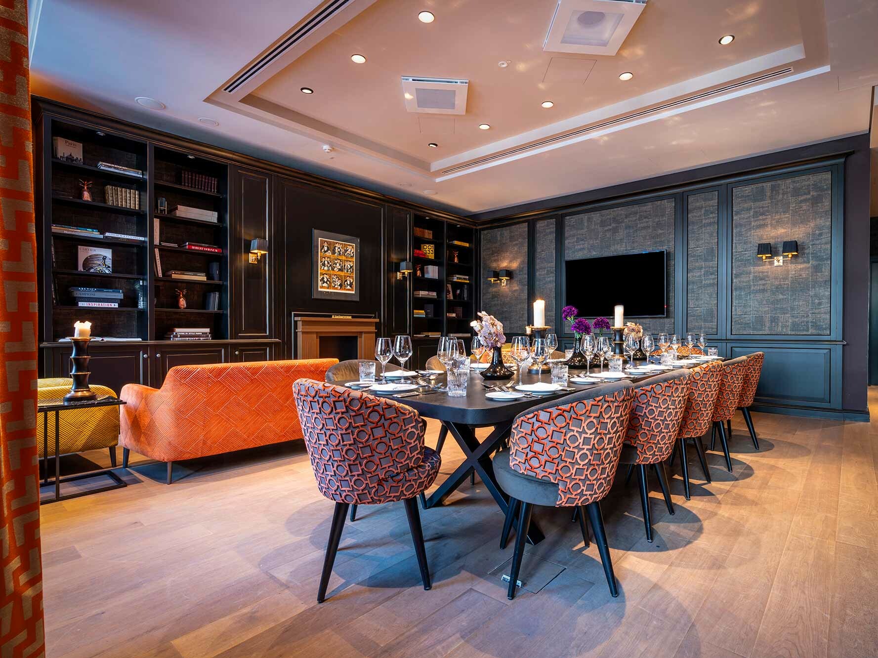 private dining in excuisite atmosphere at hotel tortue hamburg